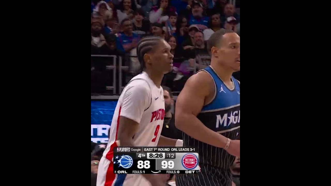 4th Quarter Top Plays | Pistons vs. Magic #nba #pistons