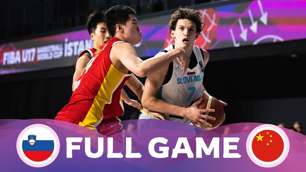 LIVE - Slovenia v China | FIBA U17 Basketball World Cup 2026 | Class. 9-10