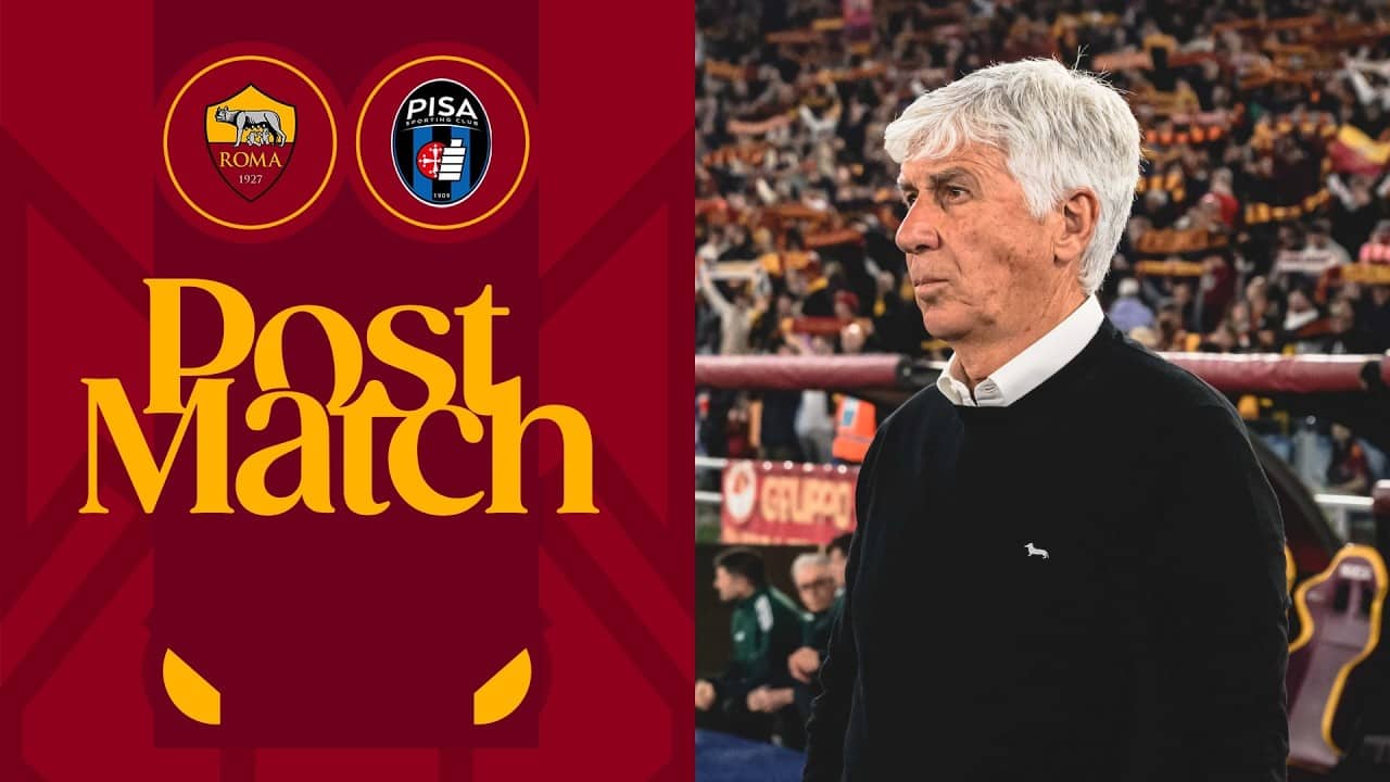 GIAN PIERO GASPERINI | INTERVISTA POST ROMA-PISA