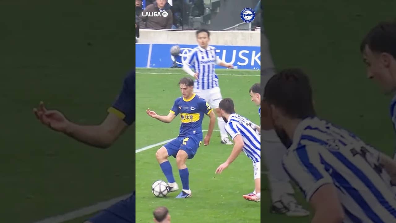 Los GOLES DE LA TEMPORADA ⚽️ #alaves #futbol #shorts