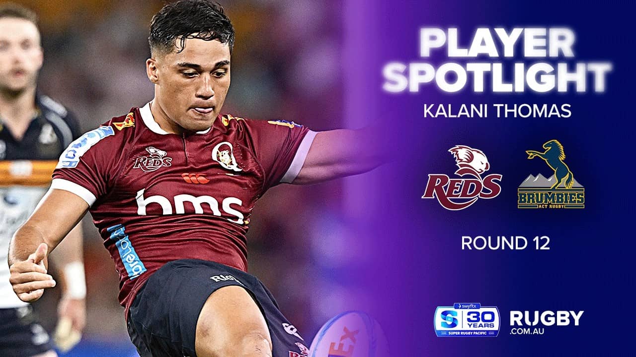 Kalani Thomas showed his class against the Brumbies 👏 | Super Rugby Highlights