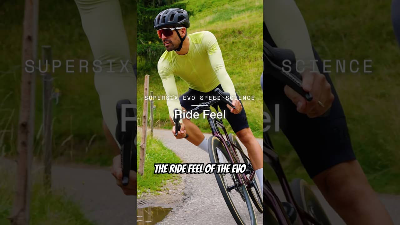SuperSix EVO's  RIDE FEEL #shorts