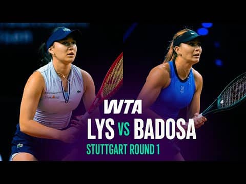 Eva Lys vs. Paula Badosa | 2026 Stuttgart Round 1 | WTA Match Highlights