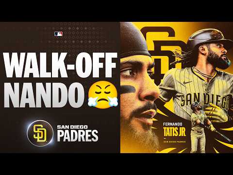 FERNANDO TATIS JR. WALK-OFF HOME RUN 😤 His 2nd homer of the season caps a comeback win! (FULL 9TH)
