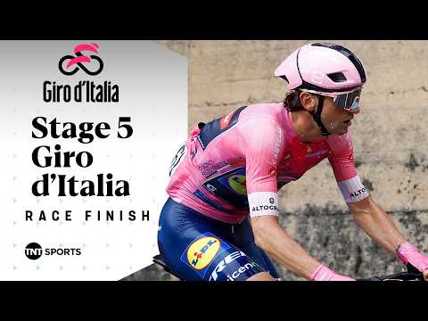 MAGNIFICENT WIN! 🤩 | 2026 Men's Giro d'Italia Stage 5 Final KM's | TNT Sports Cycling