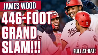 JAMES WOOD 446-FOOT GRAND SLAM! | Full At-Bat + Replays