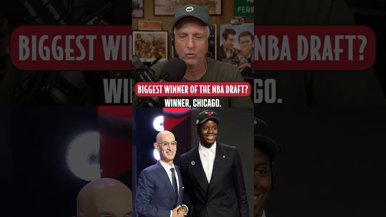 The Bulls are the BIGGEST WINNER of the NBA Draft after drafting Caleb Wilson and Dailyn Swain
