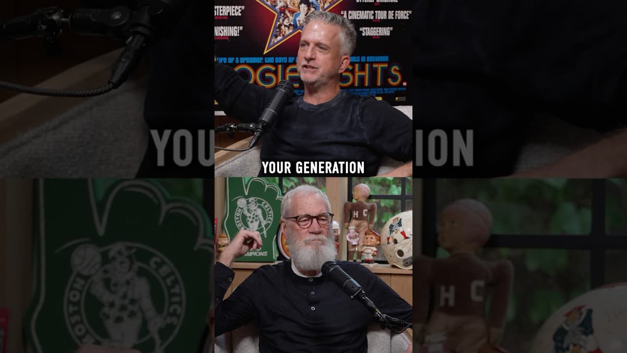 David Letterman shares with Bill why he keeps working
