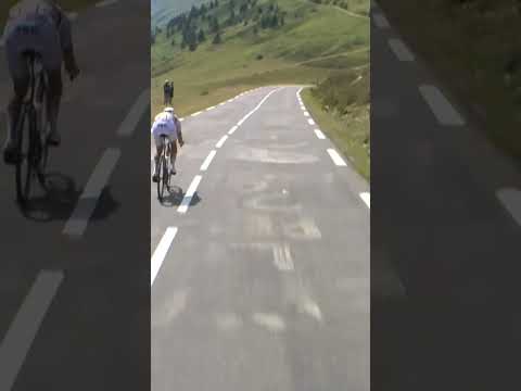 This is how fast you needed to go to keep up with Tadej Pogačar on the descent from the Tourmalet! 😳