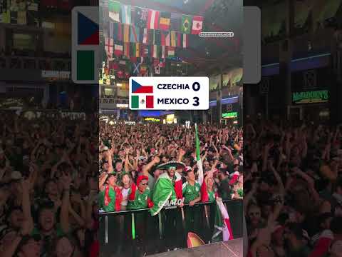 SPECTACULAR SCENES IN KANSAS CITY 🇲🇽🤯 #FIFAWorldCup #Mexico