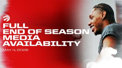 Toronto Raptors Full End of Season Media Availability | May 04, 2026