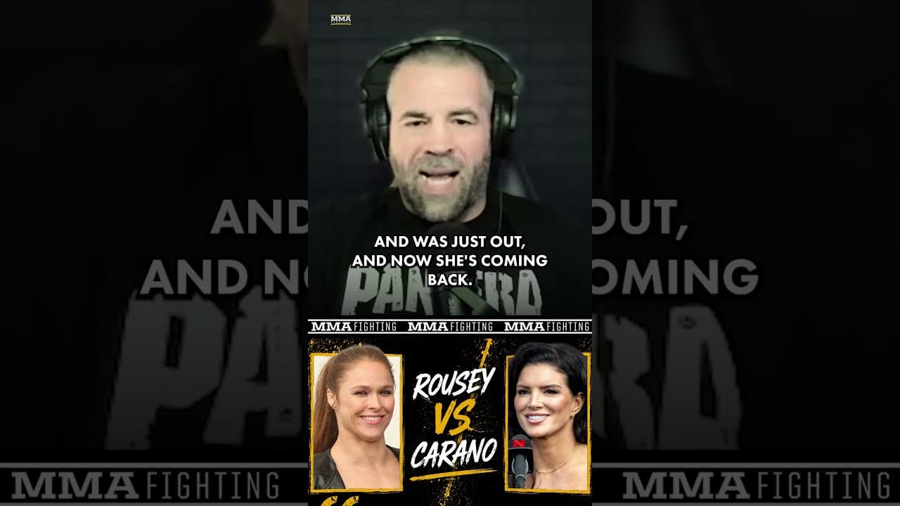 ‘It will be ugly': Matt Brown PREDICTS Gina Carano to beat Ronda Rousey but he’s not expecting much