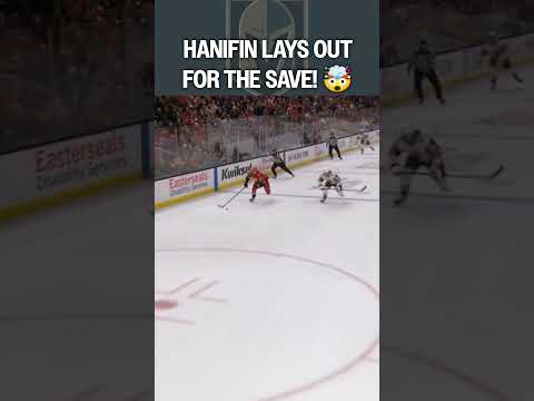 Hanifin With the PERFECT Dive 🤯