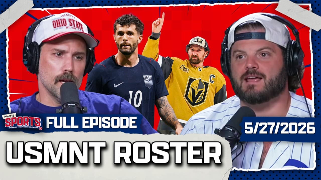 Golden Knights Sweep Avalanche, Thunder Roll + USA Soccer Preview | Mostly Sports EP 655 | 5.27.26