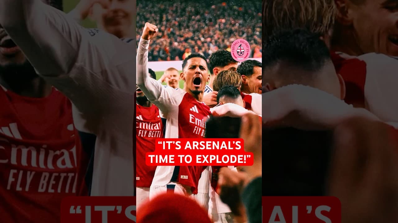 IT'S FINALLY ARSENAL'S TIME!