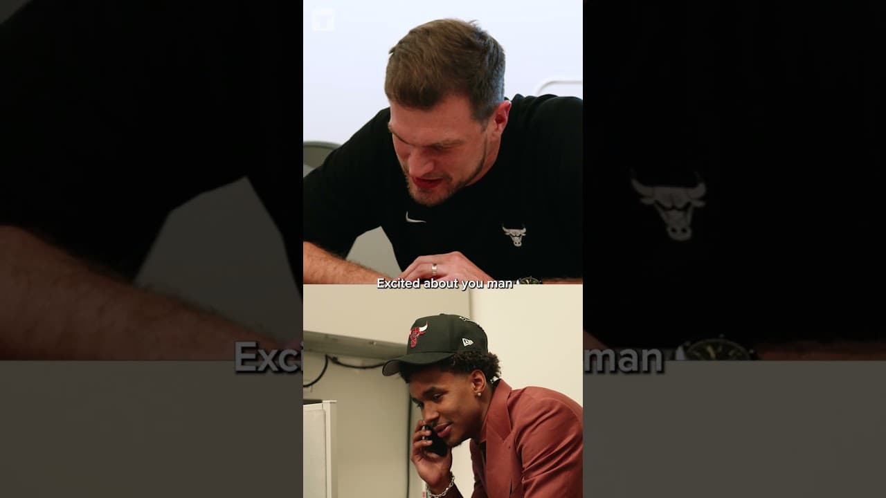 The moment Dailyn Swain got the call on Draft Night 📞 #chicagobulls #nba #draft