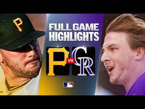 PIRATES vs. ROCKIES Full Game Highlights (6/20/26) | MLB Highlights