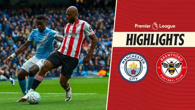 Defeat at the Etihad | Manchester City 3-0 Brentford | Premier League Highlights