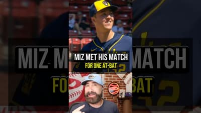 Jacob Misiorowski met his match. And LOVED it. 🤣