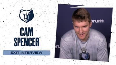 Cam Spencer | 2025-26 Grizzlies Exit Interviews
