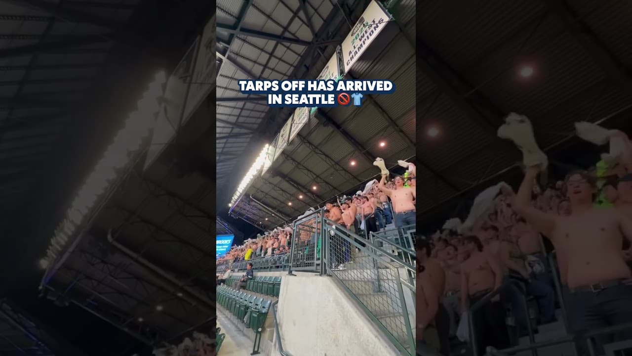 don't need a tarp when you've got a roof