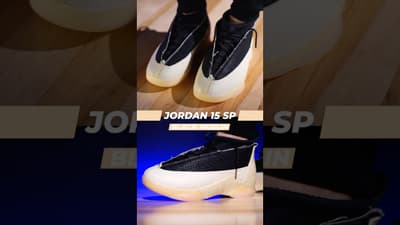 Air Jordan 15 SP Black Muslin #weartesters #sneakers