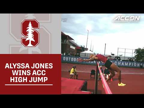 Stanford's Alyssa Jones Wins ACC High Jump