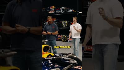 There’s more to the gloss than meets the eye 🔍💙 #F1 #RedBullRacing