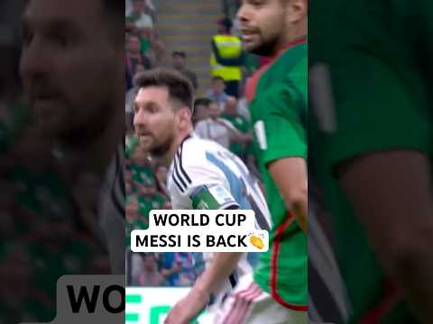 Messi is back in the biggest stage🇦🇷🏆