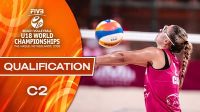 Qualification - Court 2 | Beach U18 World Championships 2026 | The Hague | 08.07.2026