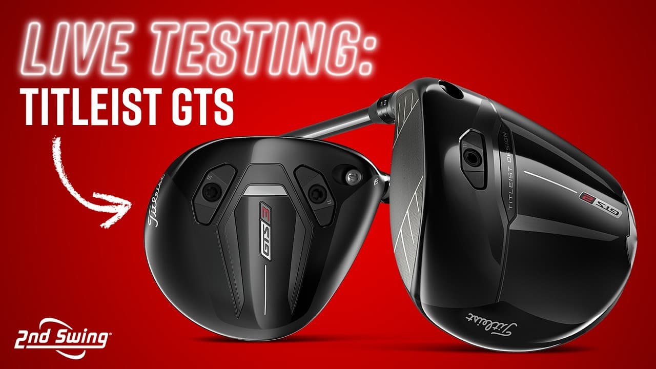 LIVE Testing! TITLEIST GTS DRIVERS & FAIRWAY WOODS