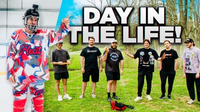 DAY IN THE LIFE OF OF A HOCKEY YOUTUBER... *WISH CUP EDITION*