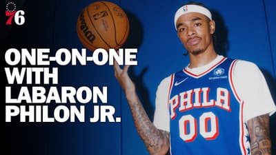1-on-1 Interview with Labaron Philon Jr. | Get to Know the Sixers Talented Rookie