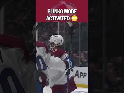 Landeskog practicing for the Price is Right!