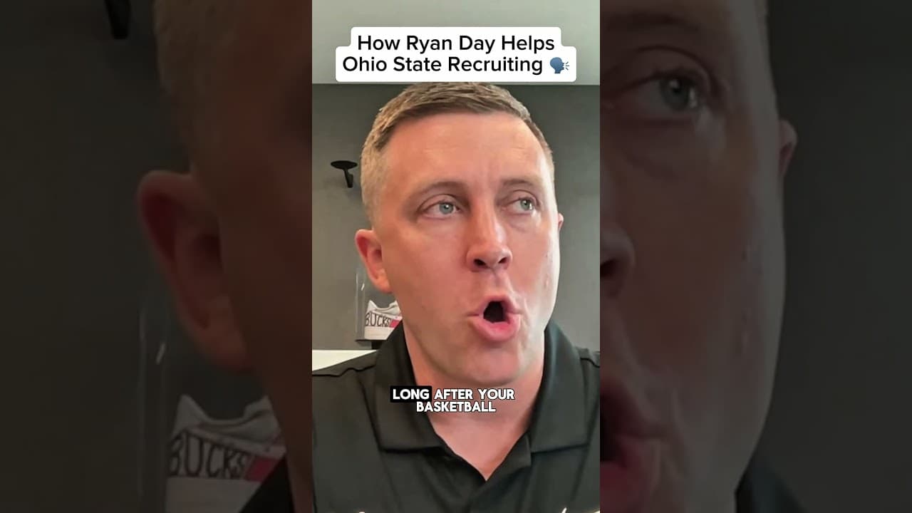 How Ryan Day Helps Ohio State Recruiting 👀