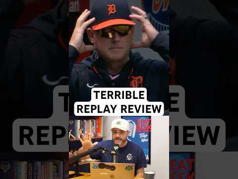 Replay won’t overturn this really bad call and AJ Hinch gets ejected, a breakdown #detroit #tigers