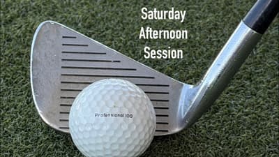 Saturday Afternoon Session.  