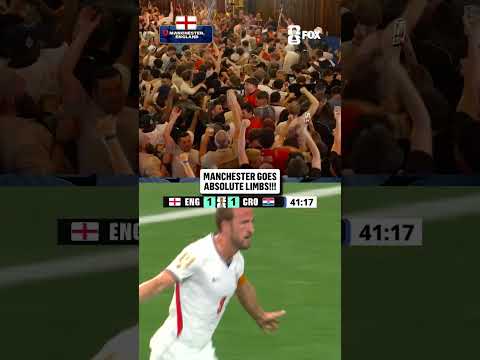 Harry Kane's header sent Manchester into a frenzy