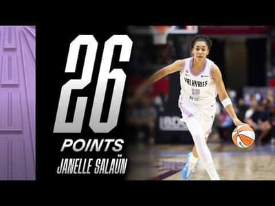 Janelle Salaün Drops CAREER-HIGH 26 PTS in Valkyries Win