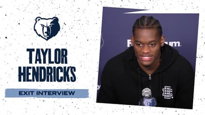 Taylor Hendricks | 2025-26 Grizzlies Exit Interviews