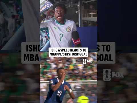 Kylian Mbappe left @IShowSpeed speechless with his GOLAZO