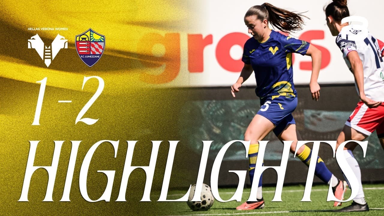 Highlights Serie B Femminile 2025/26 | Hellas Verona Women-Lumezzane 1-2