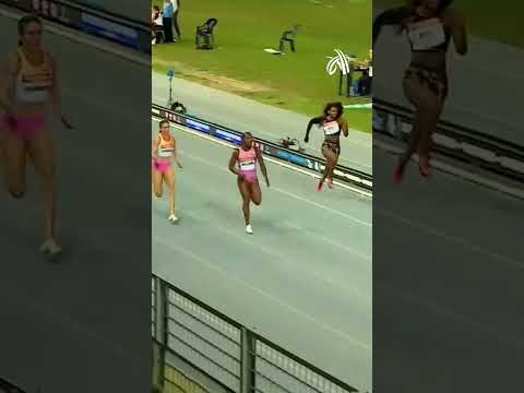Christiania Williams takes the 100m in Lignano 🔥 #EuropeanAthletics#WorldAthleticsContinentalTour