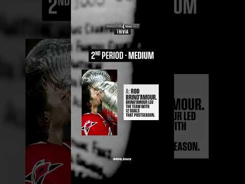 Test Your Stanley Cup Final Knowledge 🧠