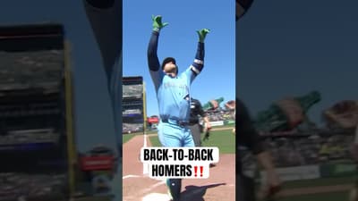 Vladimir Guerrero Jr. & George Springer = PLAKATA x Springer Dinger 💥🚨 #MLB #BlueJays #Toronto