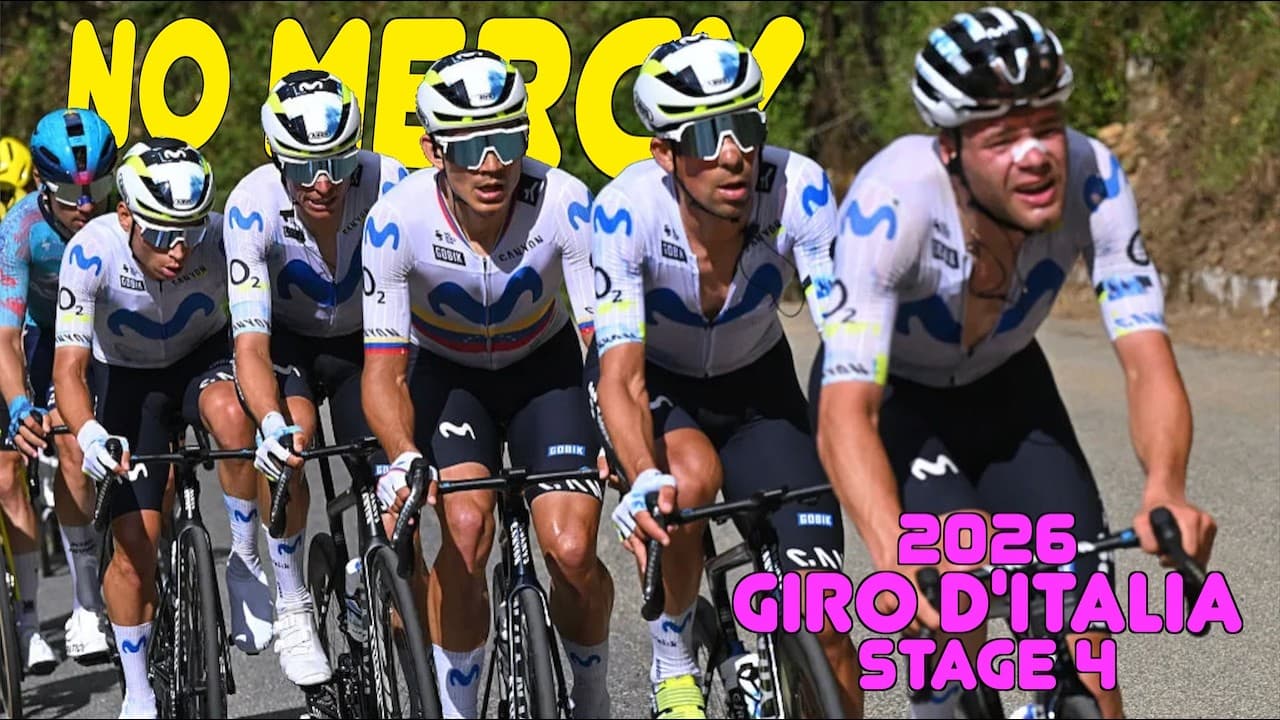 Movistar Go NUCLEAR on the Climb
