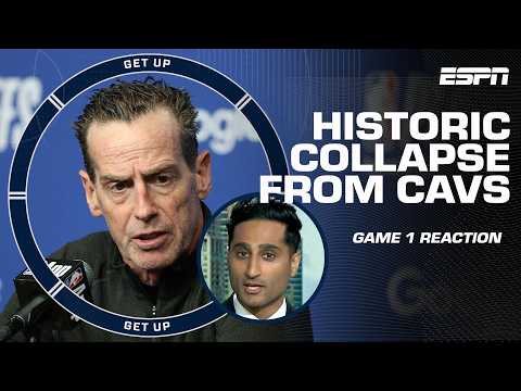 'TOTAL COLLAPSE!' 📉 - Shams Charania's take on the Cavs' Game 1 loss to the Knicks | Get Up