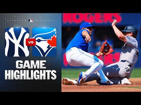 Yankees vs. Blue Jays Game Highlights (6/13/26) | MLB Highlights