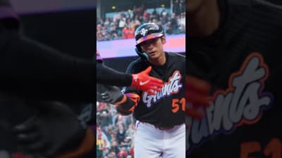 Jung Hoo Lee’s fifth home run of the season flew 414 feet ☄️