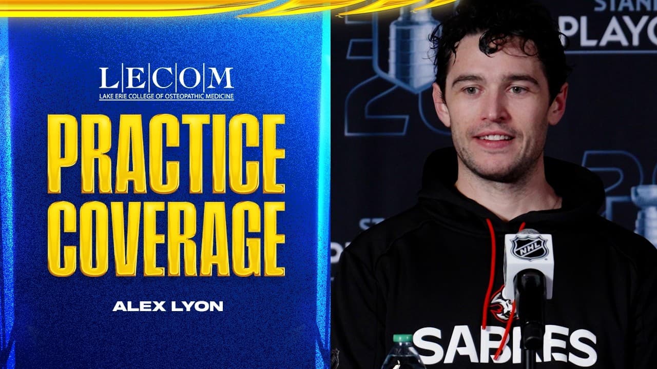 "We're Going To Bring Our Best" | Alex Lyon Ahead Of Game 3 In Boston | Buffalo Sabres